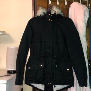 H&M parka winter jacket